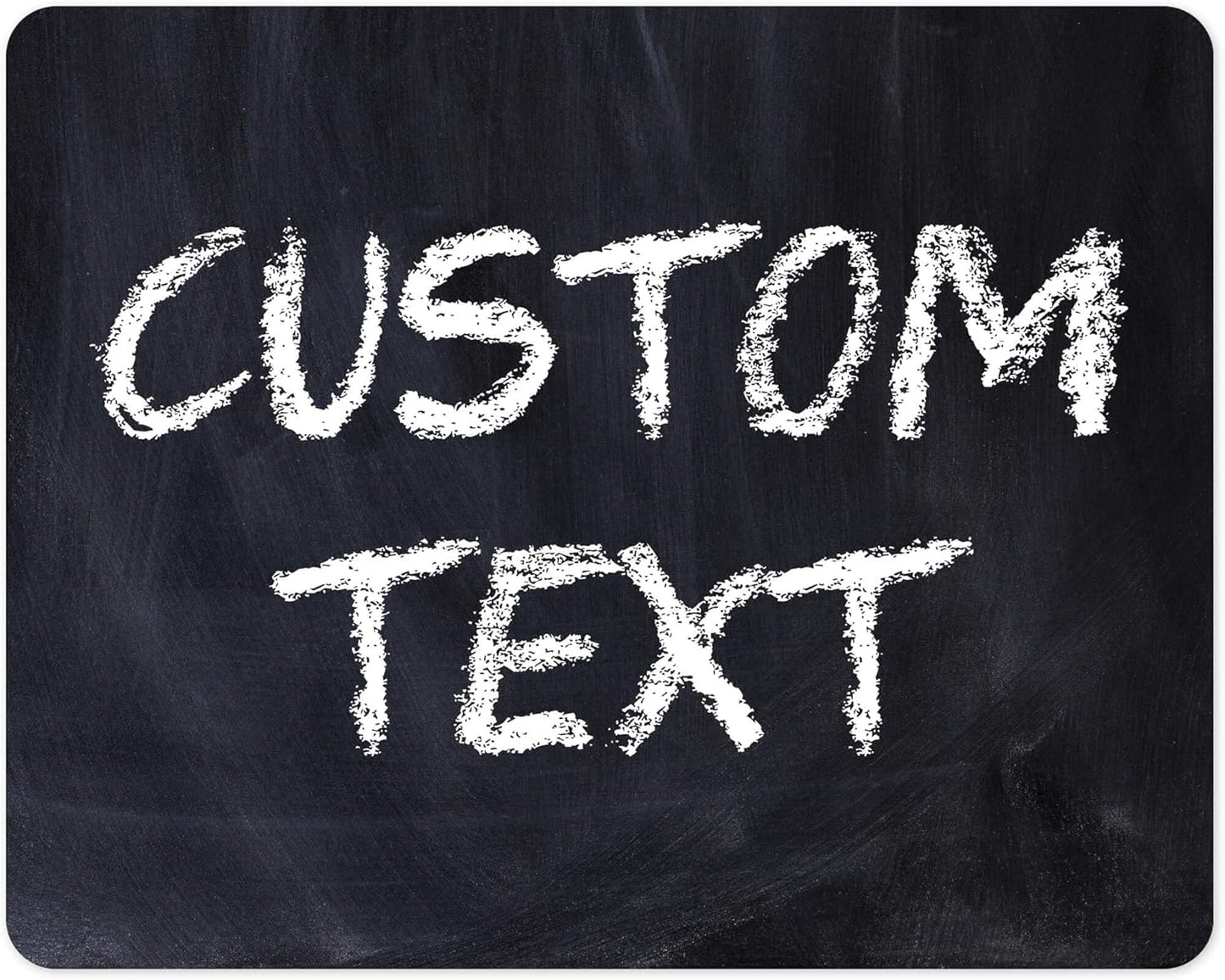 Custom Sign, Custom Street Sign, 11 Font Colors, 13 Font Styles, 4 Hole Options, 22 Sizes, 24x30 Inches, Rust Free DiBound, Fade Resistant, Made in USA by My Sign Center (Chalkboard Black)