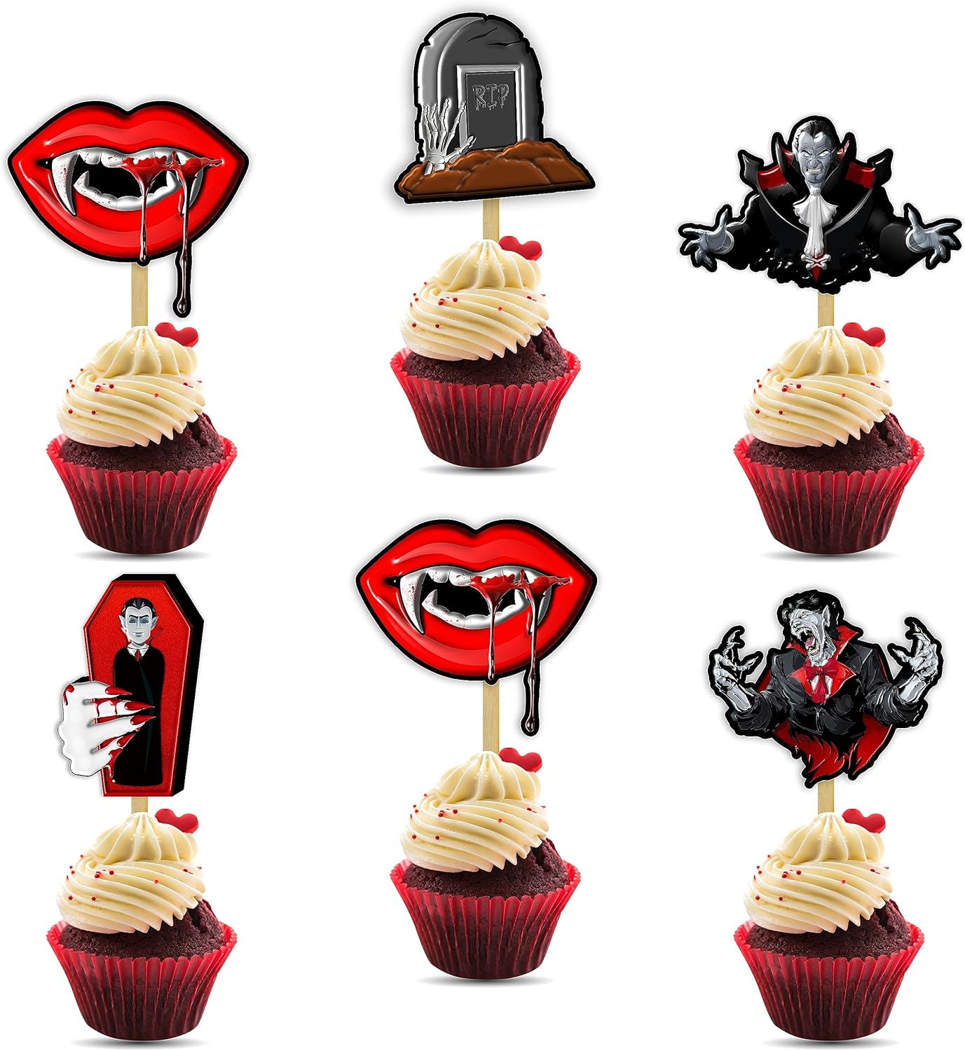 Seyal® Vampre Cupcake Topper