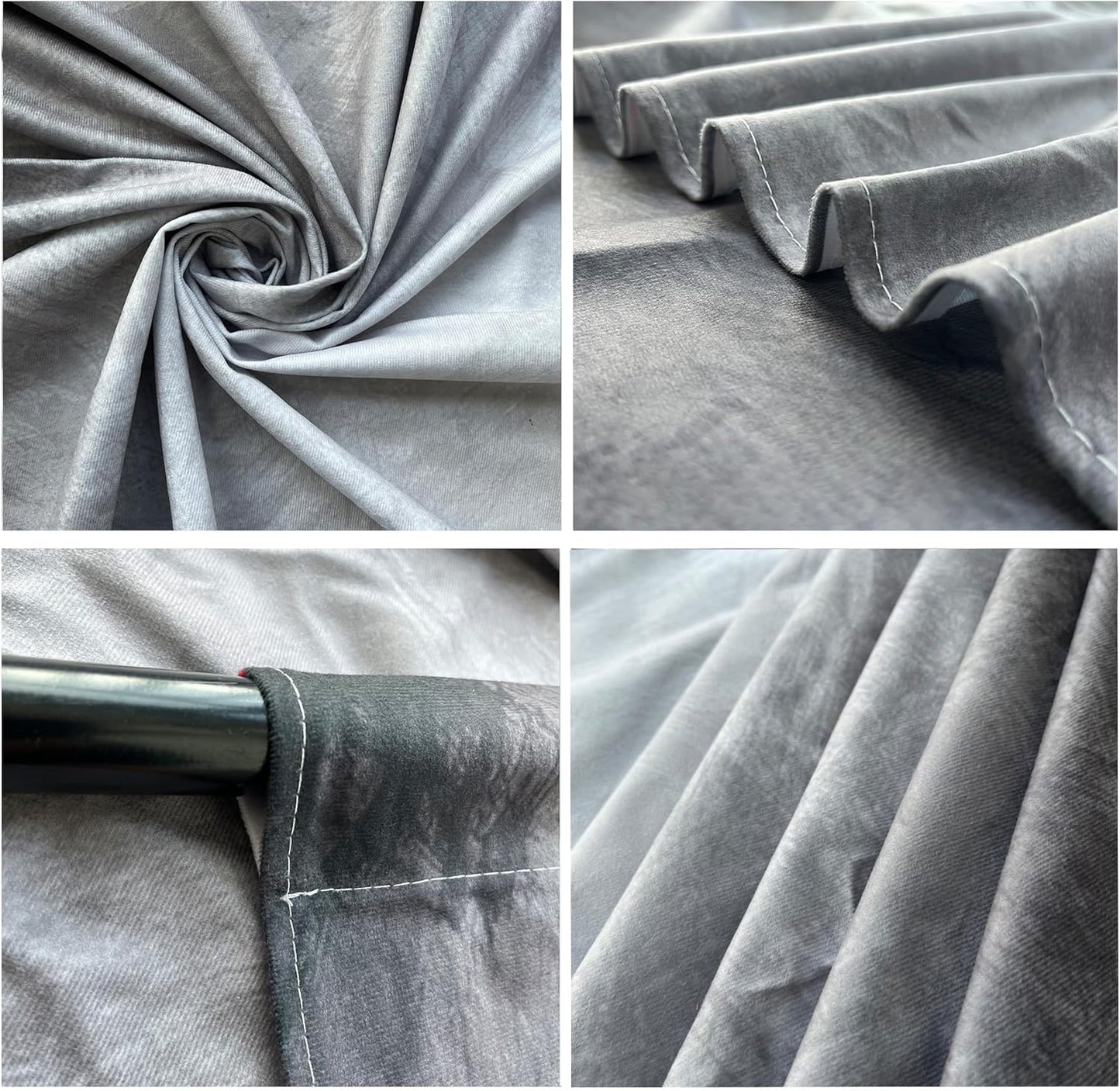 6.5x10ft Abstract Black Gray Portrait Photography Backdrops Photo Studio Prop Background for Children Adult