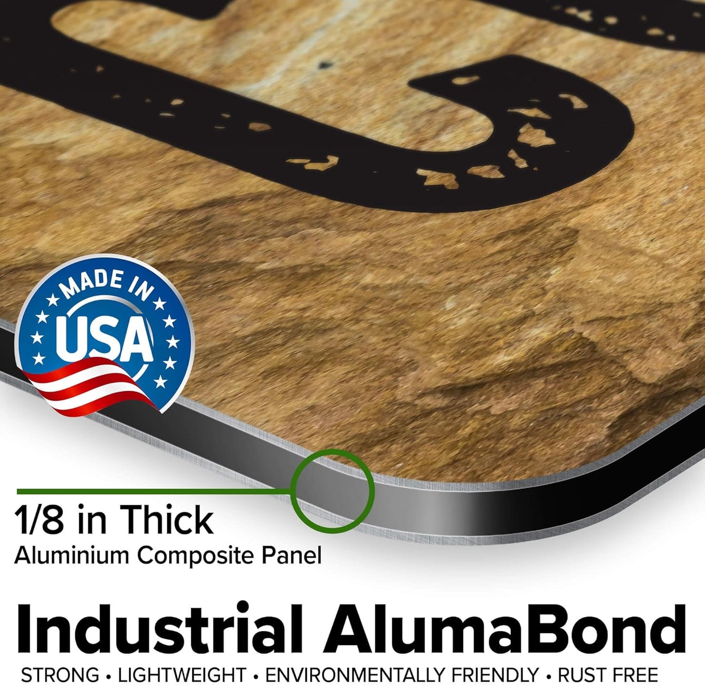 Custom Sign, Custom Street Sign, 11 Font Colors, 13 Font Styles, 4 Hole Options, 22 Sizes, 12x48 Inches, Rust Free DiBound, Fade Resistant, Made in USA by My Sign Center (Stone)