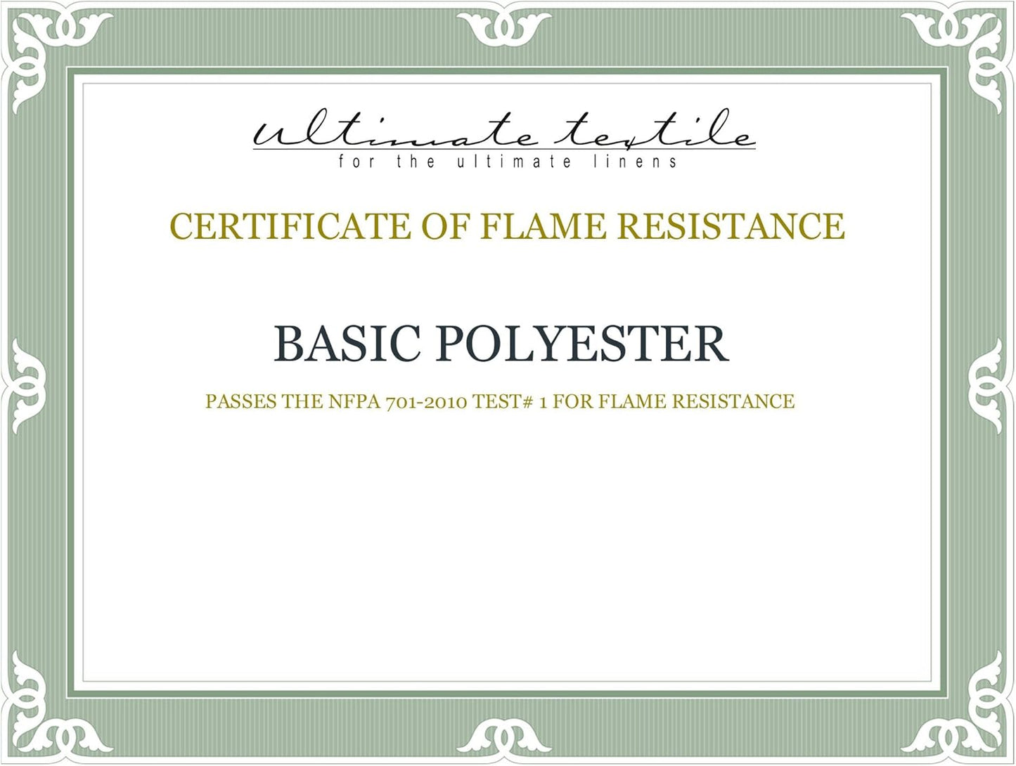 Ultimate Textile Pleat Polyester Fabric Table Skirt - Machine Washable Flame Resistant with Clips for Events, Weddings & Trade Shows, Cut & Sewn in Paterson, NJ - Gold, 17' Box Pleat