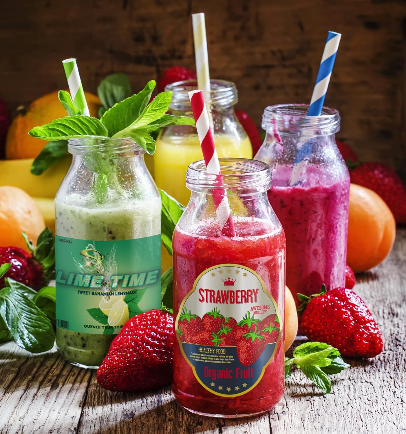 125 avgrafx 3x2 Rectangle Custom Personalized Stickers Labels: Vinyl Waterproof, Dishwasher Safe Made in USA - Logo, Text, Image for Car Sticker Printer, Small Business Packaging Supplies