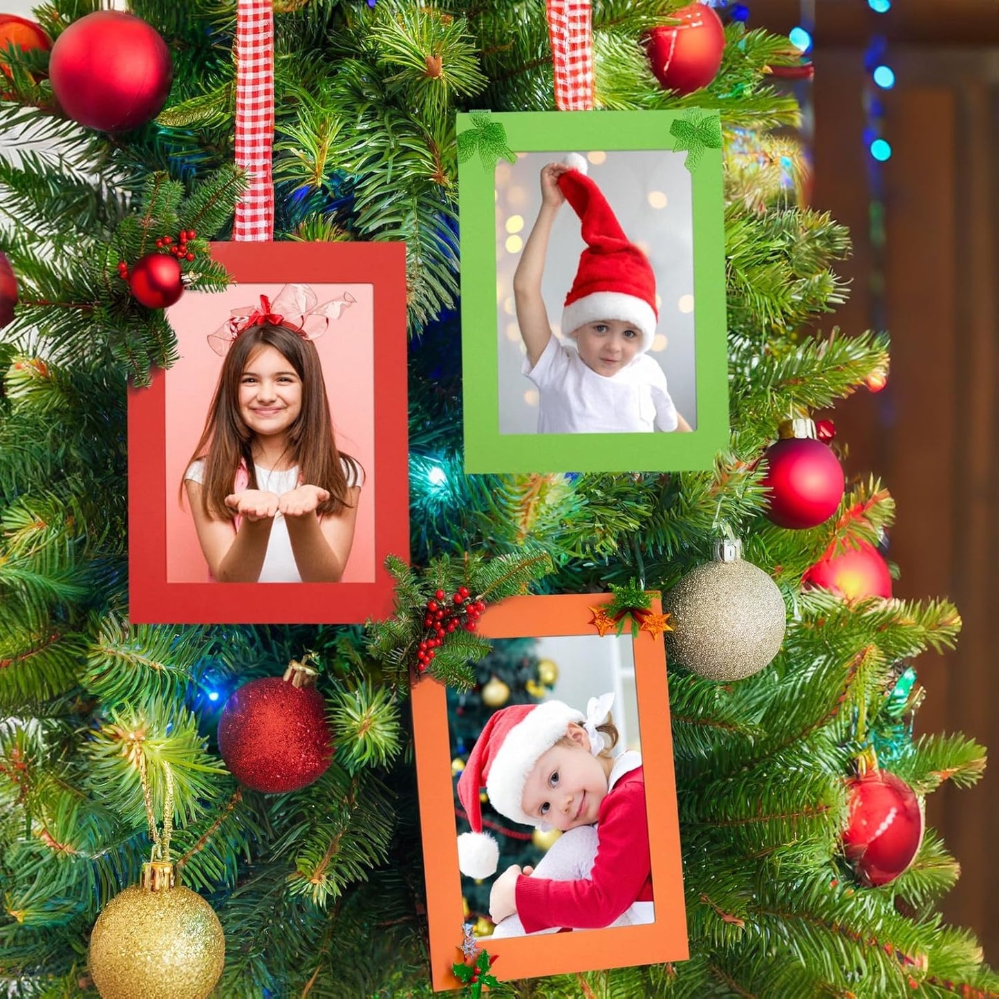 Juvale Picture Frame Craft Kit - 5x7 in, 30-Piece Multi-Color Set - Paper & Cardboard DIY Picture Frames with Easel Backs - Paintable Classroom & Wedding Photo Display