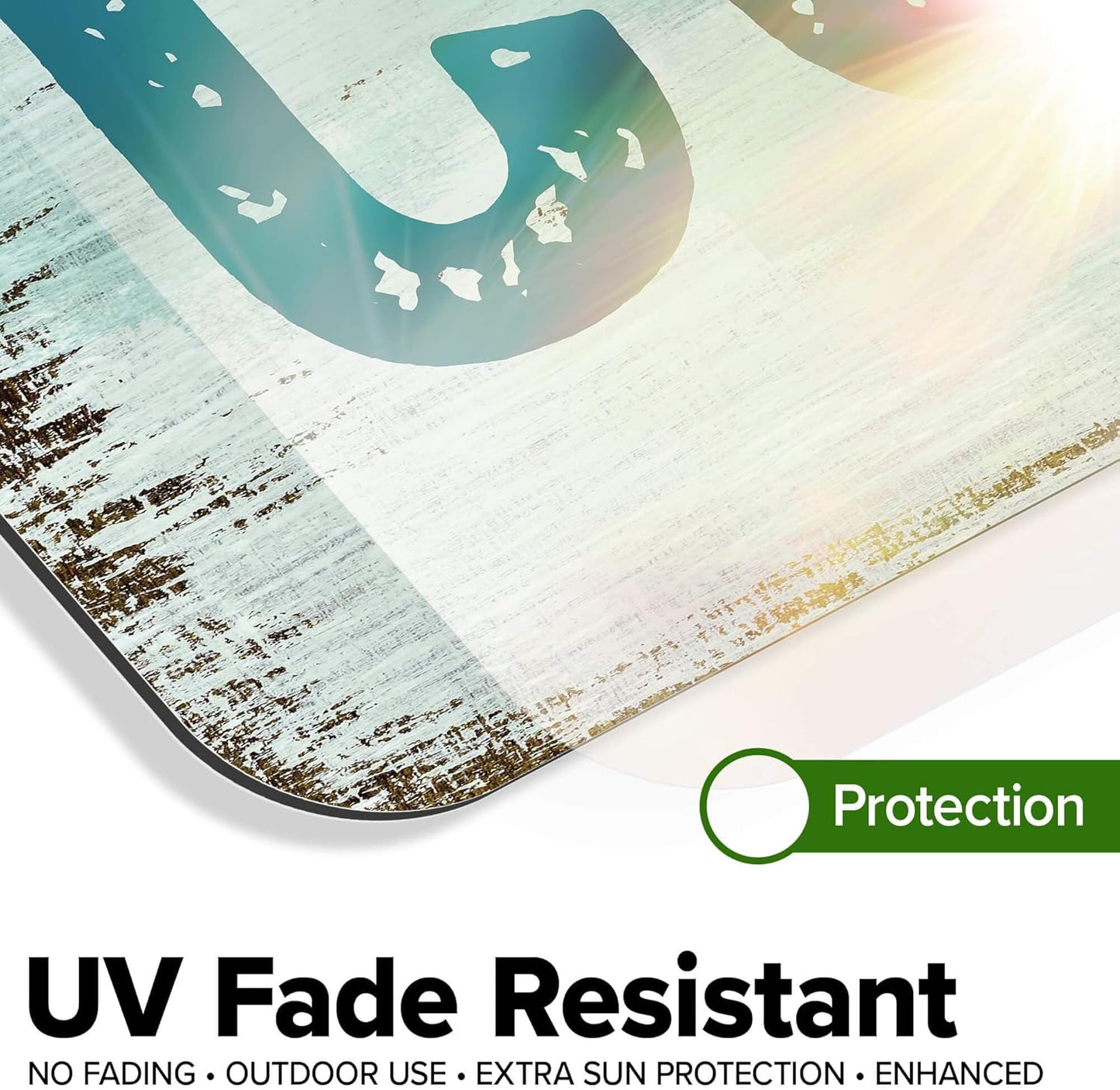 Custom Sign, Custom Street Sign, 11 Font Colors, 13 Font Styles, 4 Hole Options, 22 Sizes, 12x48 Inches, Rust Free DiBound, Fade Resistant, Made in USA by My Sign Center (Shabby Chic)