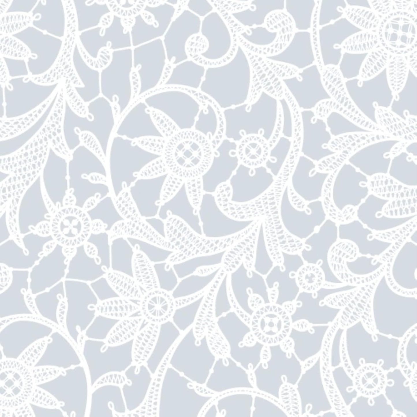 Exquisite Lace Table Cloth Round Table Plastic 12-Pack Lace Tablecloth Round 84" | White Floral Tablecloth Disposable | Wild Flower Party Decorations & Party Supplies