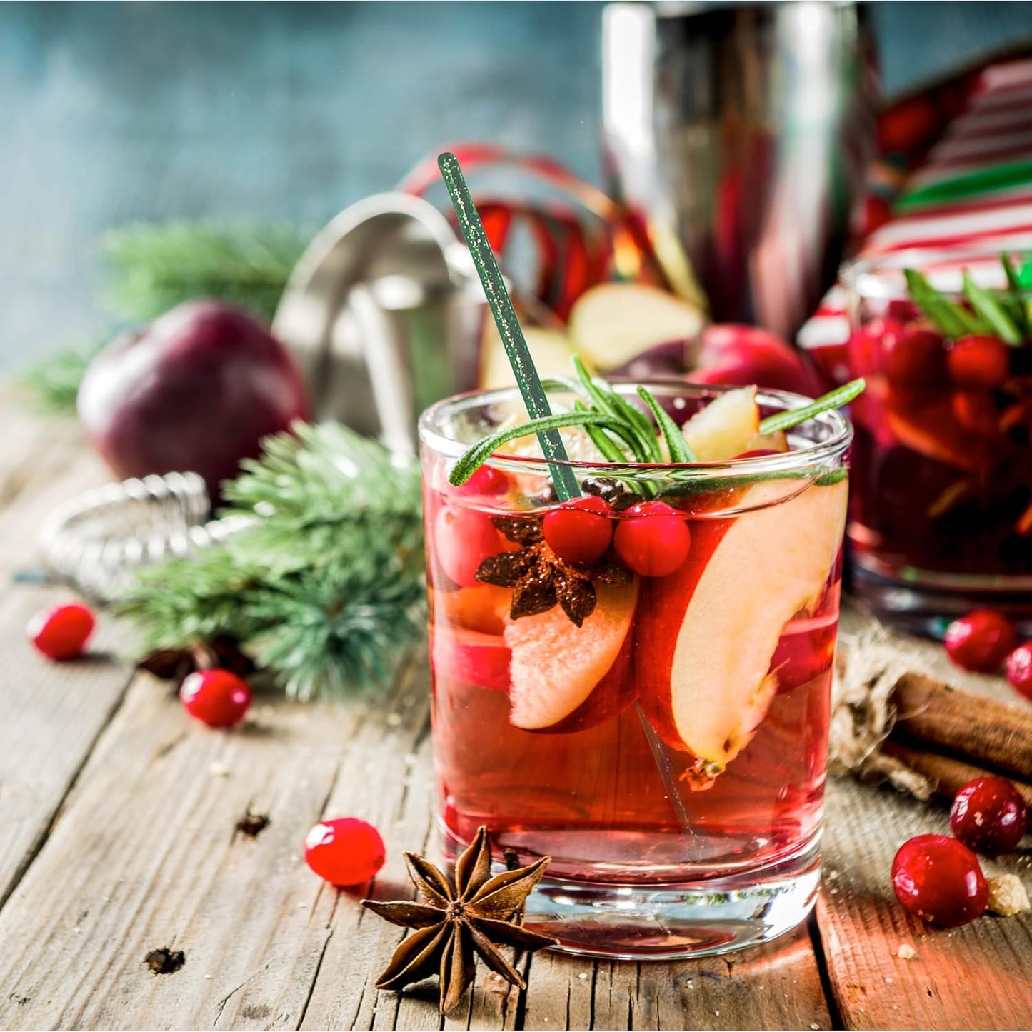 Coffee and Cocktail Stirrers, Reusable Plastic Drink Stirrer Sticks, 100 Ball Head Swizzle Sticks, Use as a Cocktail Garnish or Cake Pop Stick, and Restaurant Supplies, 6 inch (GREEN)