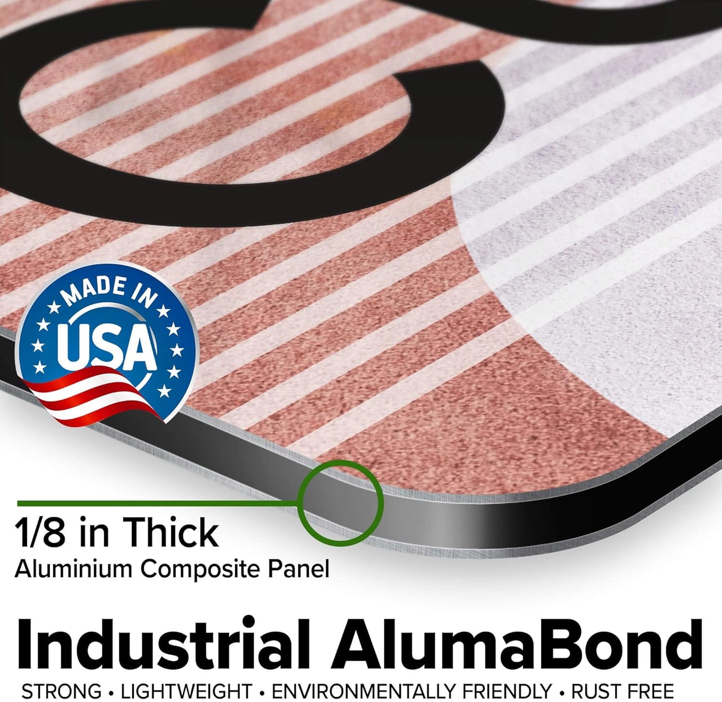 Custom Sign, Custom Street Sign, 11 Font Colors, 13 Font Styles, 4 Hole Options, 22 Sizes, 12x48 Inches, Rust Free DiBound, Fade Resistant, Made in USA by My Sign Center (Mid-Century Modern 1)