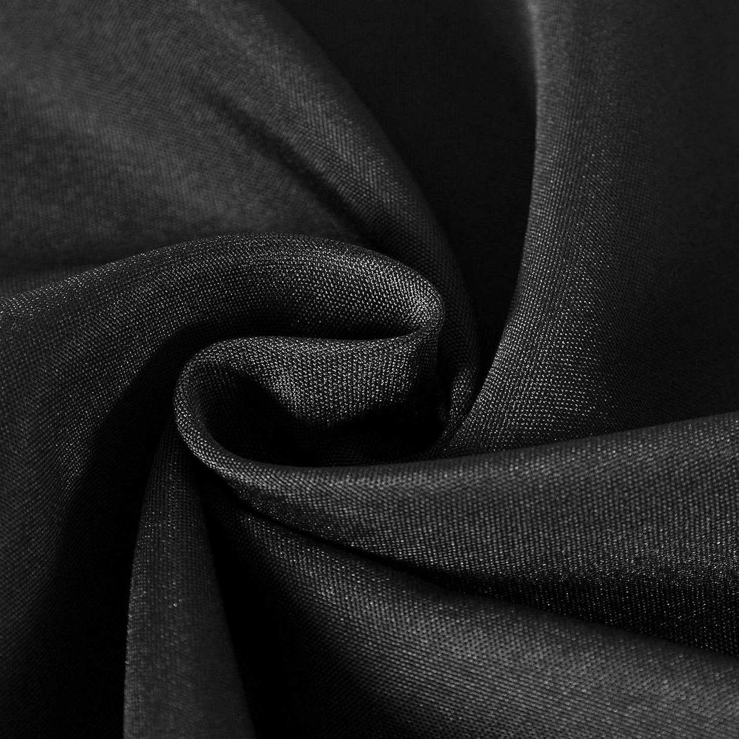 Cupuamon Square Tablecloth 90x90 inch Washable Polyester Fabric Table Cloth for Wedding Party Dining Banquet Decoration（90x90,Black）