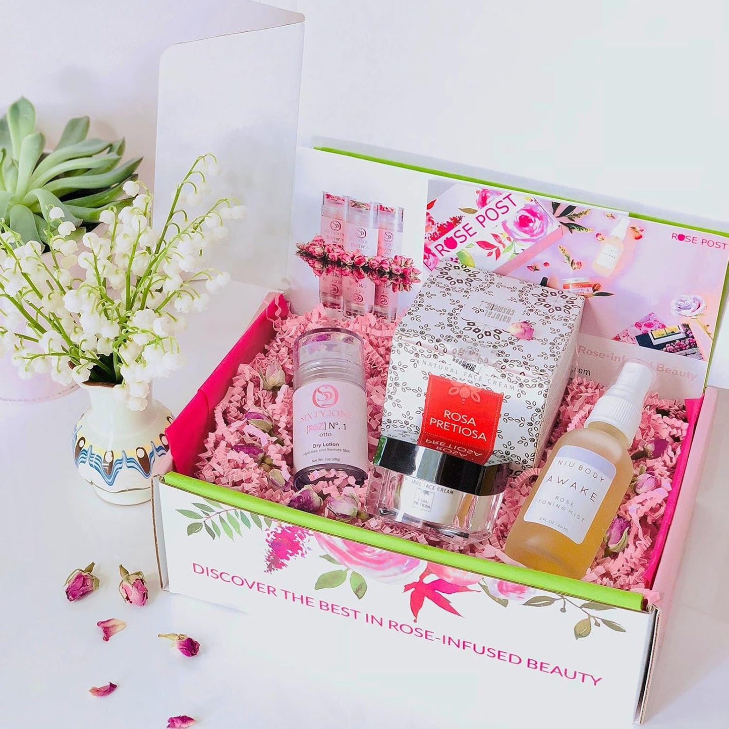 1 LB Pink Crinkle Cut Paper Shred Filler Great for Gift Wrapping, Pink Basket Fillers, Birthday, Halloween Thanksgiving Christmas Valentine's St. Patrick's Day, Easter Party Decor Filling Supplies