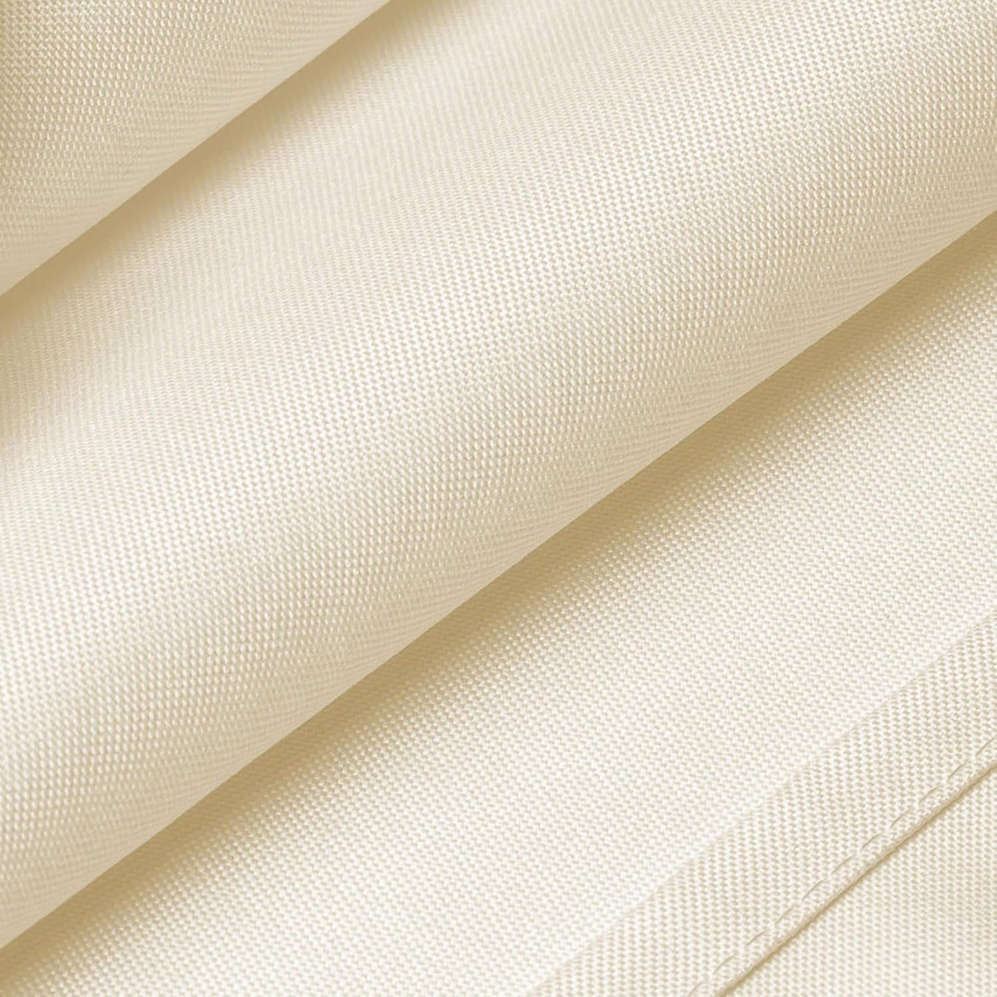 Lann's Linens - 10 Premium 70" Round Tablecloths for Wedding/Banquet/Restaurant - Polyester Fabric Table Cloths - Ivory