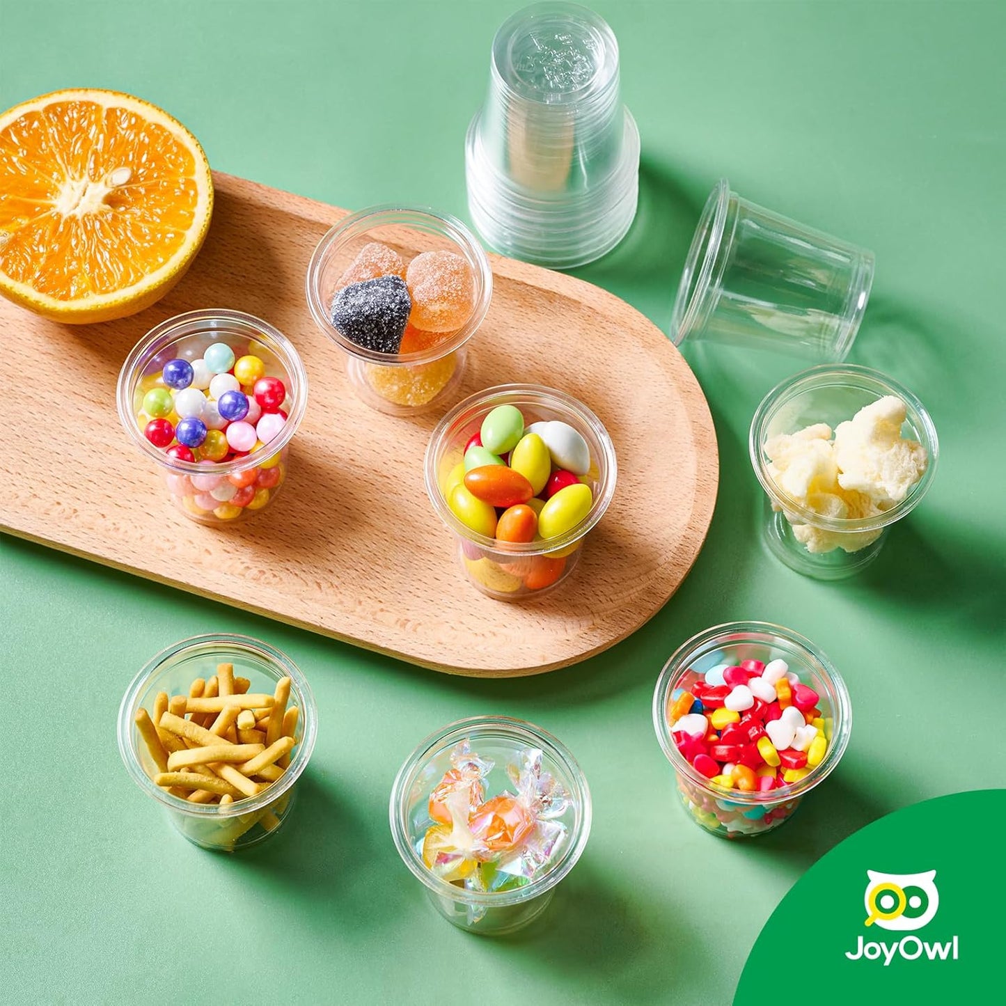 1200 pack 1 OZ Plastic Shot Glasses, Mini Disposable Shot Cups for Party, Events, Whiskey and Wine Tasting