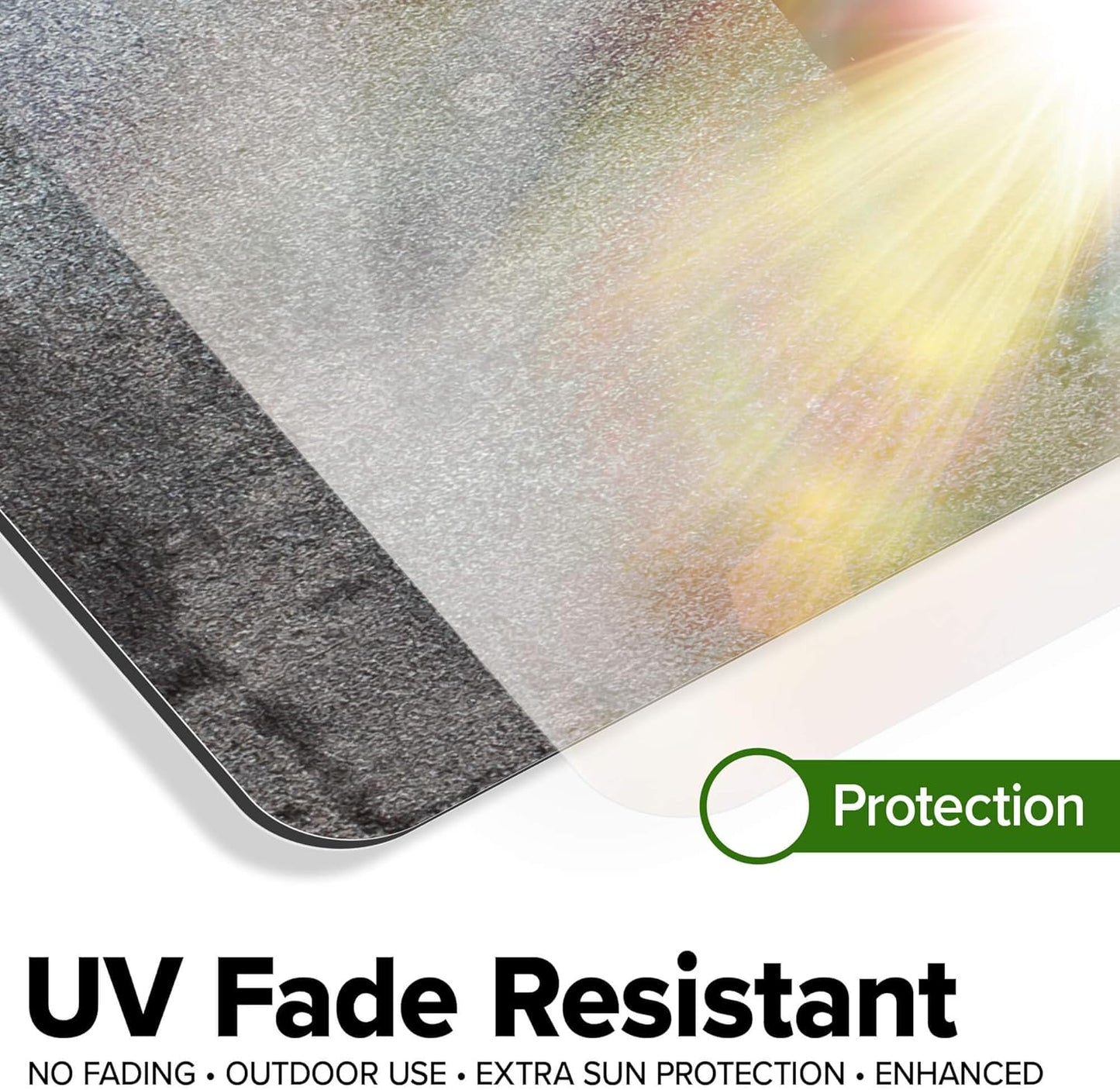 Custom Sign, Custom Street Sign, 11 Font Colors, 13 Font Styles, 4 Hole Options, 22 Sizes, 18x24 Inches, Rust Free DiBound, Fade Resistant, Made in USA by My Sign Center (Grunge Metal)