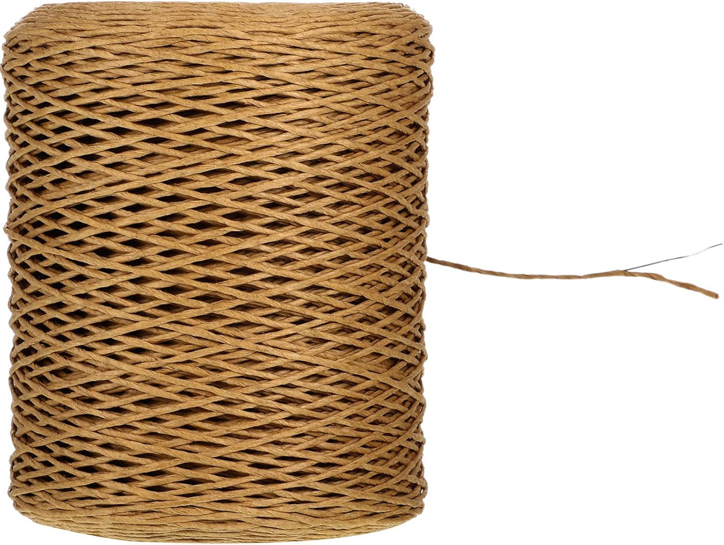 Syhood Floral Vine Bind Wire Rustic Wrapping Wire for Flower Bouquets(Light Coffee)