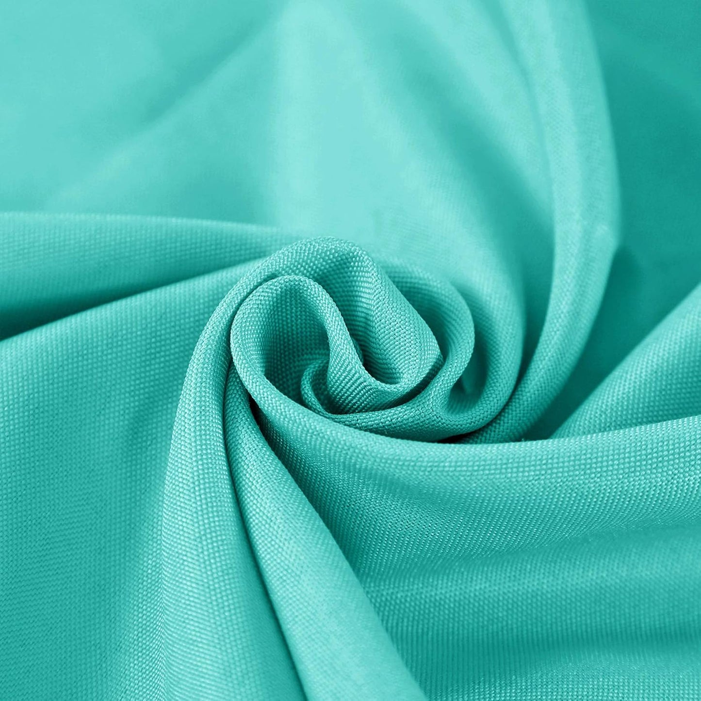 120 inch Round Tablecloth Washable Polyester Table Cloth Decorative Table Cover for Wedding Party Dining Banquet（120 inch,Turquoise）
