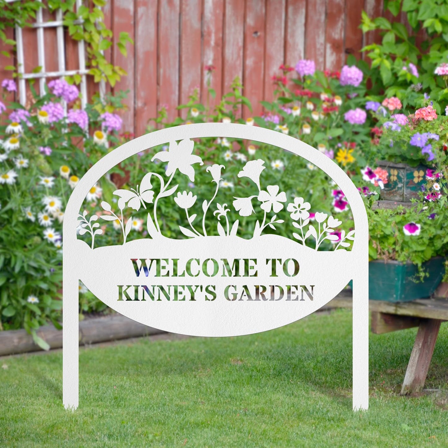 Custom Metal Signs Metal Name Sign Metal Wall Art Split Letter Monogram Wall Decor Metal Wall Art Last Name Sign Family Name Sign Personalized Wedding Gift Fire Pit Sign Outdoor Decor Cabin Sign