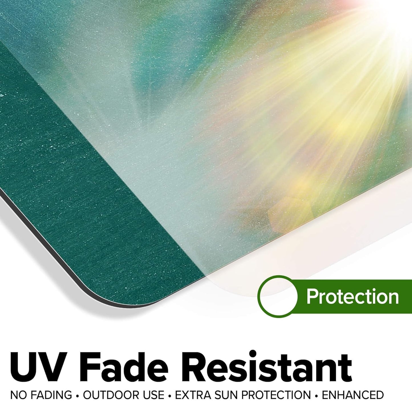 Custom Sign, Custom Street Sign, 11 Font Colors, 13 Font Styles, 4 Hole Options, 22 Sizes, 36x36 Inches, Rust Free DiBound, Fade Resistant, Made in USA by My Sign Center (Chalkboard Green)