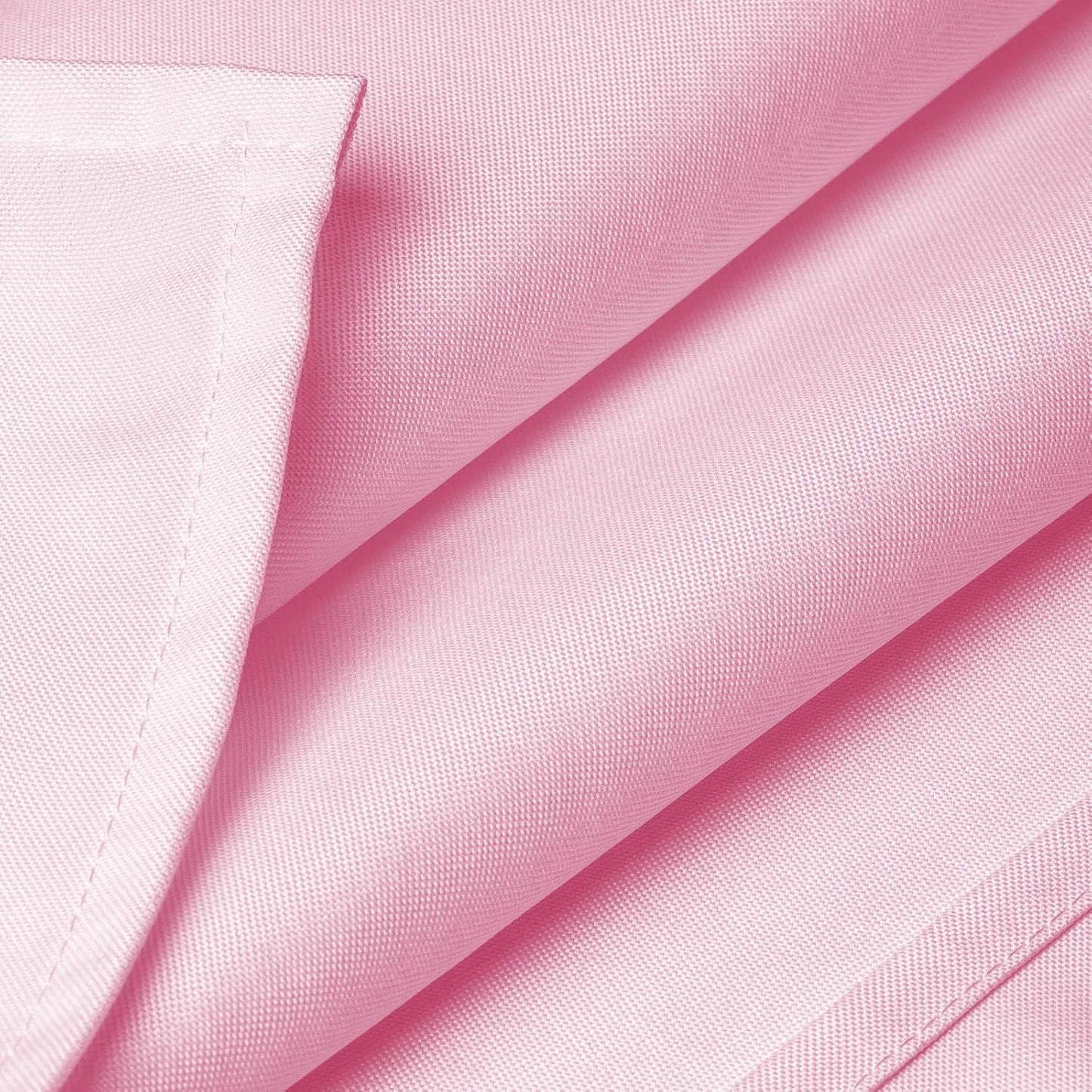 Lann's Linens - 10 Premium 70" Square Tablecloths for Wedding/Banquet/Restaurant - Polyester Fabric Table Cloth - Pink