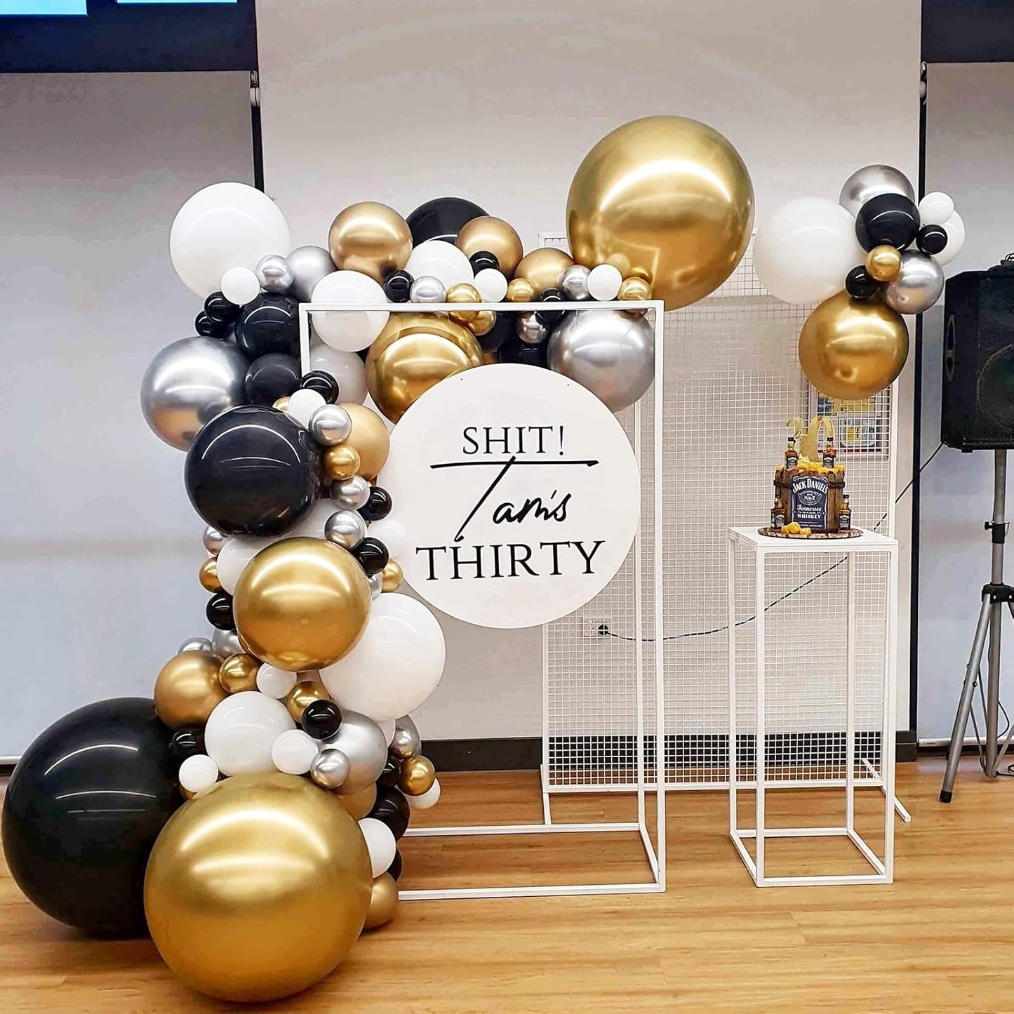 90pack Metallic Gold Balloons Different Size 18/12/10/5 Inch Chrome Gold Balloon Garland Arch Kit for Wedding, New Year, Birthday, Graduation, Bridal Shower, Baby Shower Decorations