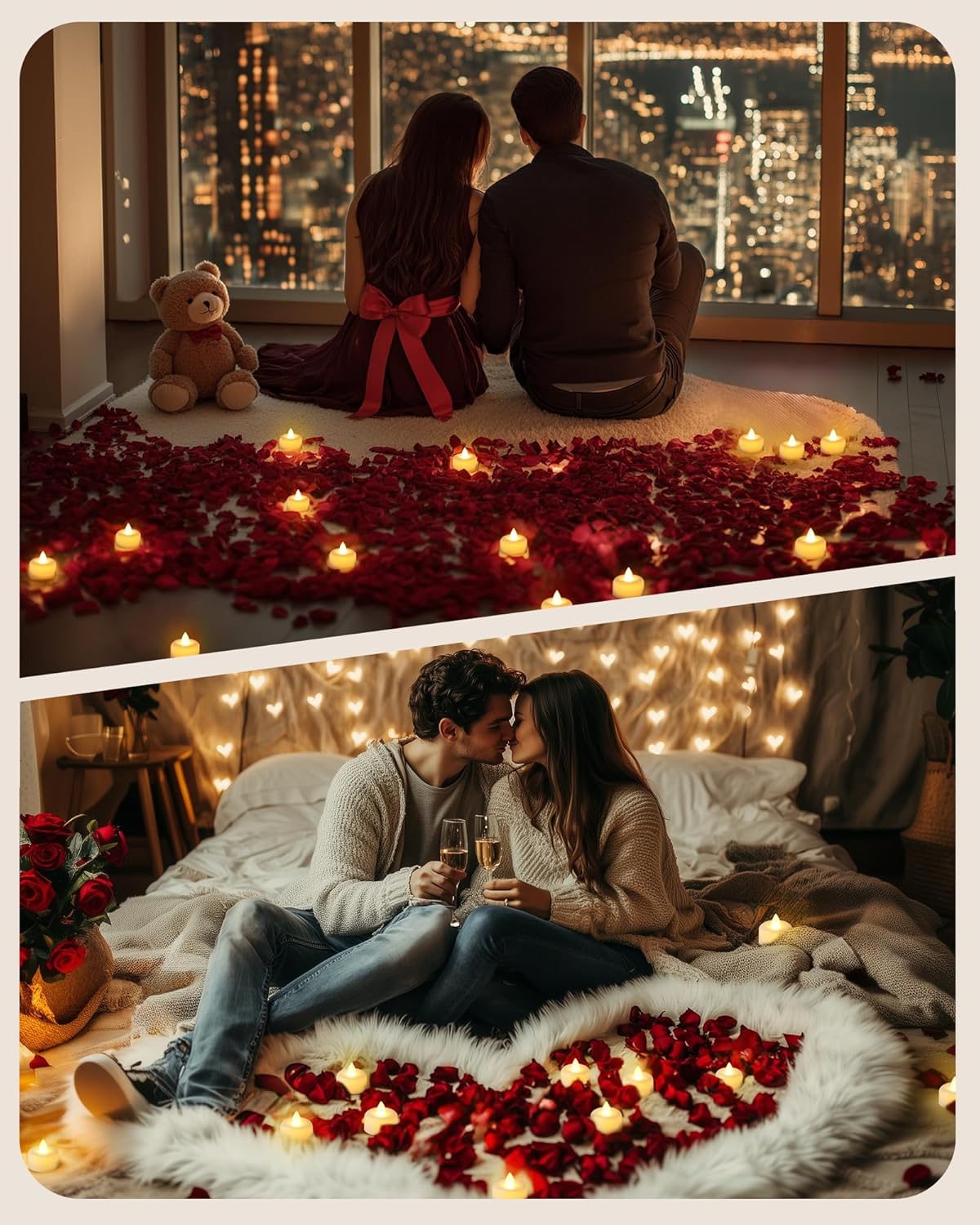 Amagic 12 Pack Timer Tea Lights Candles Battery Operated Candles with 6H Timer, Auto On Daily, Flickering LED TeaLights for Wedding, Table Centerpiece, Home Decor, Christmas, Halloween, White Base