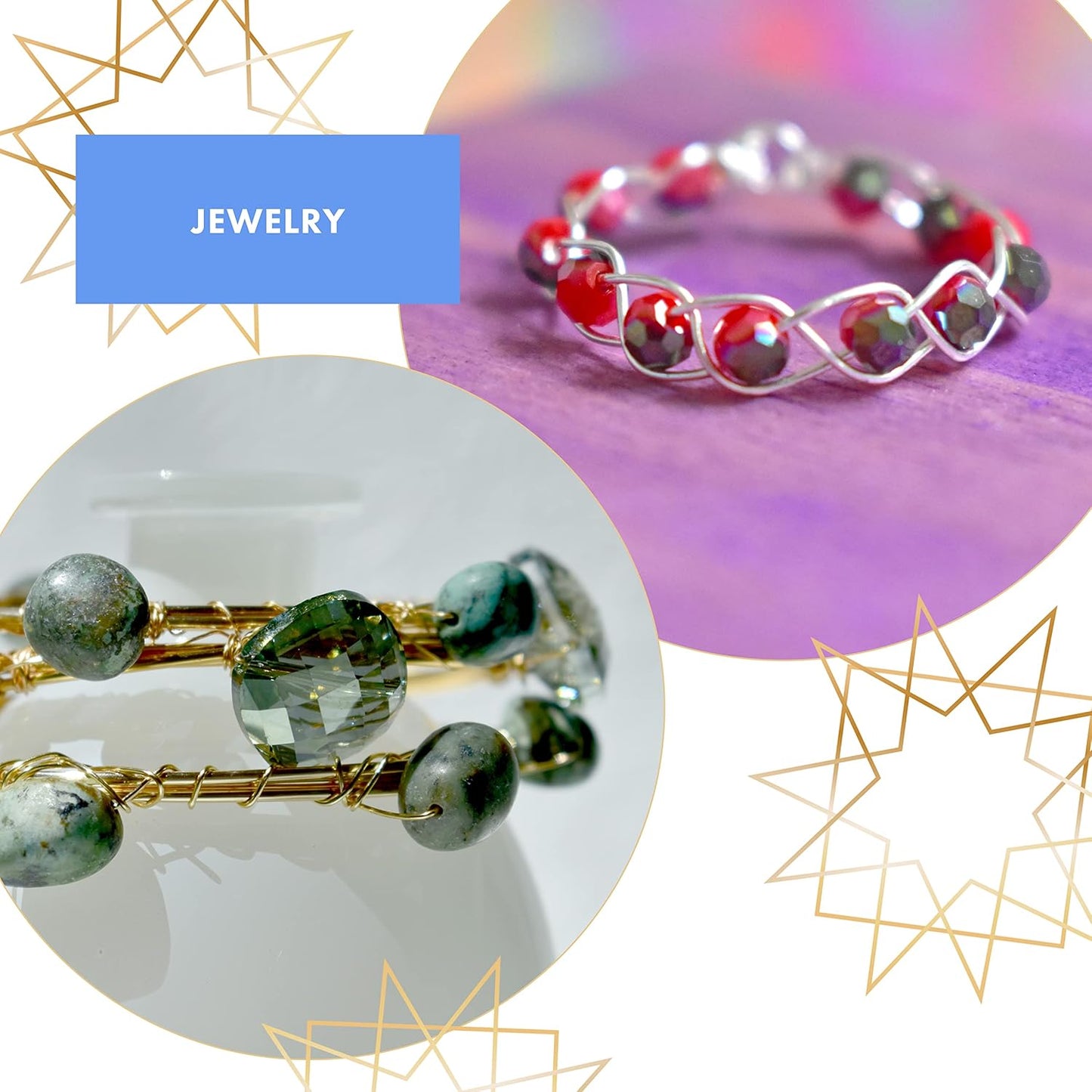 Beadalon ColourCraft Wire, 28 Gauge, Vintage Bronze Color, 40 yd Spool