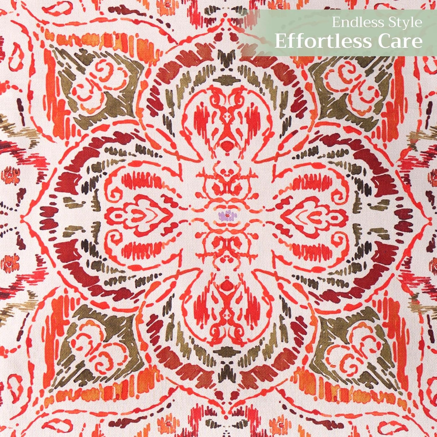 Maison d' Hermine Table Runner 100% Cotton Single Layer Table Runners 108 inches Long for Thanksgiving Christmas Decorations Home Kitchen Dining Party Wedding (Damask, 14.5" x 108")