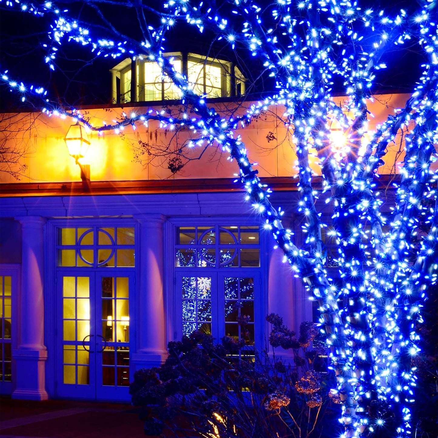 100 LED Christmas String Lights, 39FT Indoor Lights Plug-in with 8 Modes & Timer & Memory Function, Waterproof Christmas Lights Outdoor for Holiday Party Christmas Tree Decor