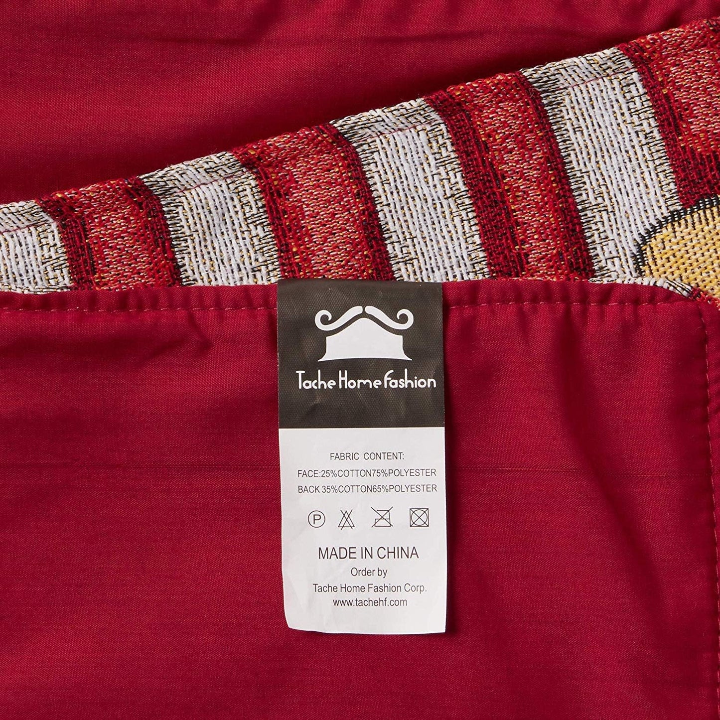 Tache Fruity Drinks Colorful Watermelon Lemonade Decorative Spring Summer Woven Tapestry Table Runners, 13x72