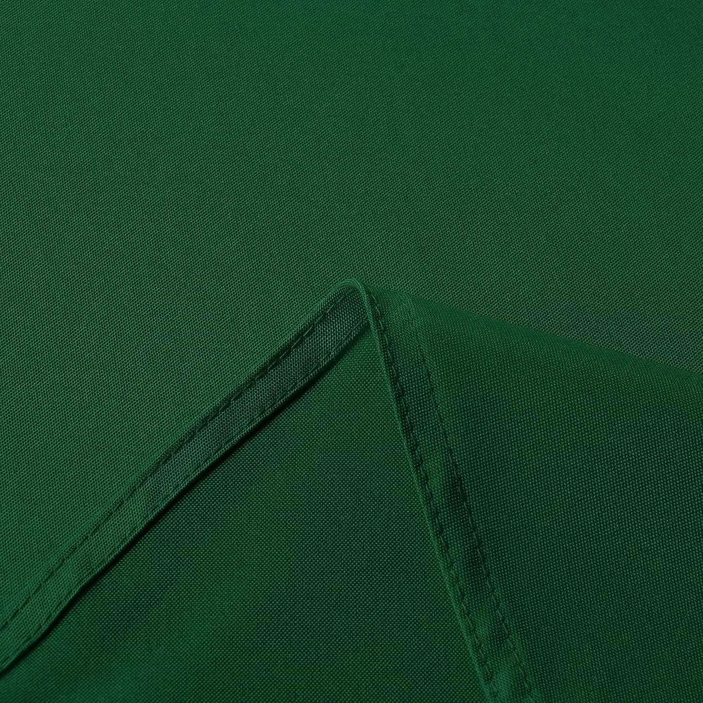 sancua Round Tablecloth - 80 Inch - Water Resistant Spill Proof Washable Polyester Table Cloth Decorative Fabric Table Cover for Dining Tables, Buffet Parties and Camping, Hunter Green