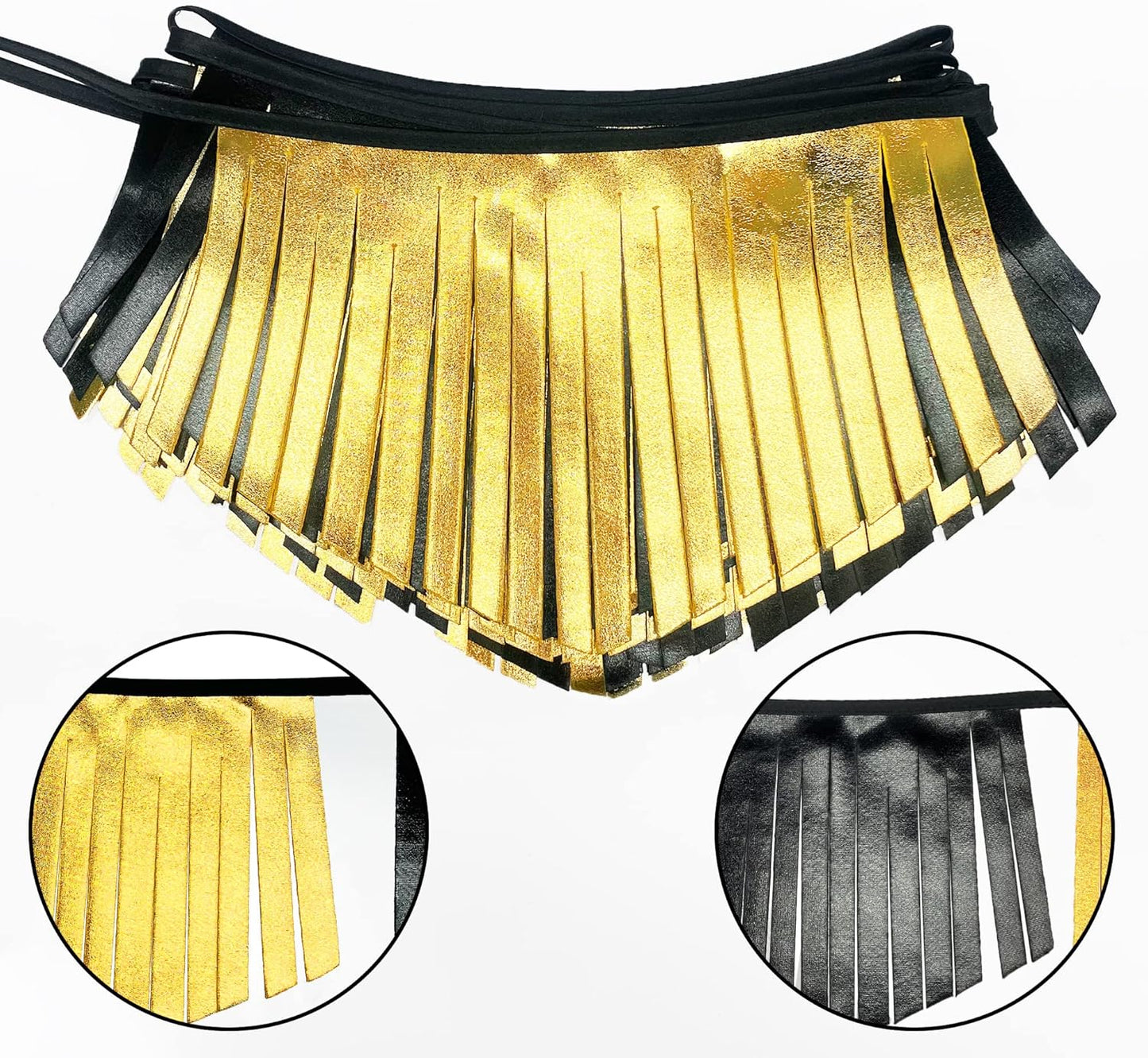 Black and Gold Tassel Banner Double Sided Metallic Fabric Pennant Bunting Flag Garland for Graduation Anniversary Bachelorette Birthday Engagement Wedding Bridal Shower Hen Party Decorations Supplies