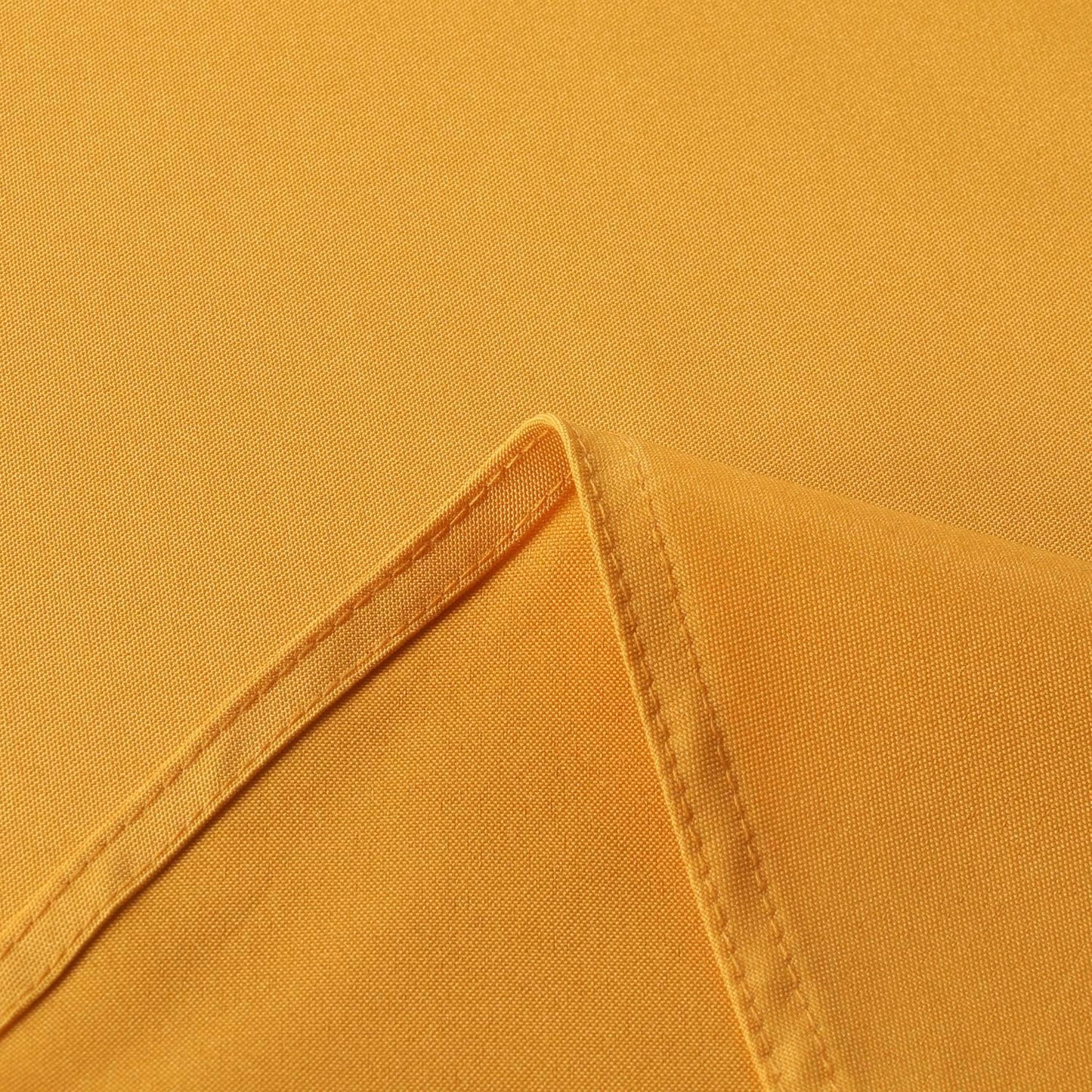 sancua Round Tablecloth - 70 Inch - Water Resistant Spill Proof Washable Polyester Table Cloth Decorative Fabric Table Cover for Dining Tables, Buffet Parties and Camping, Gold