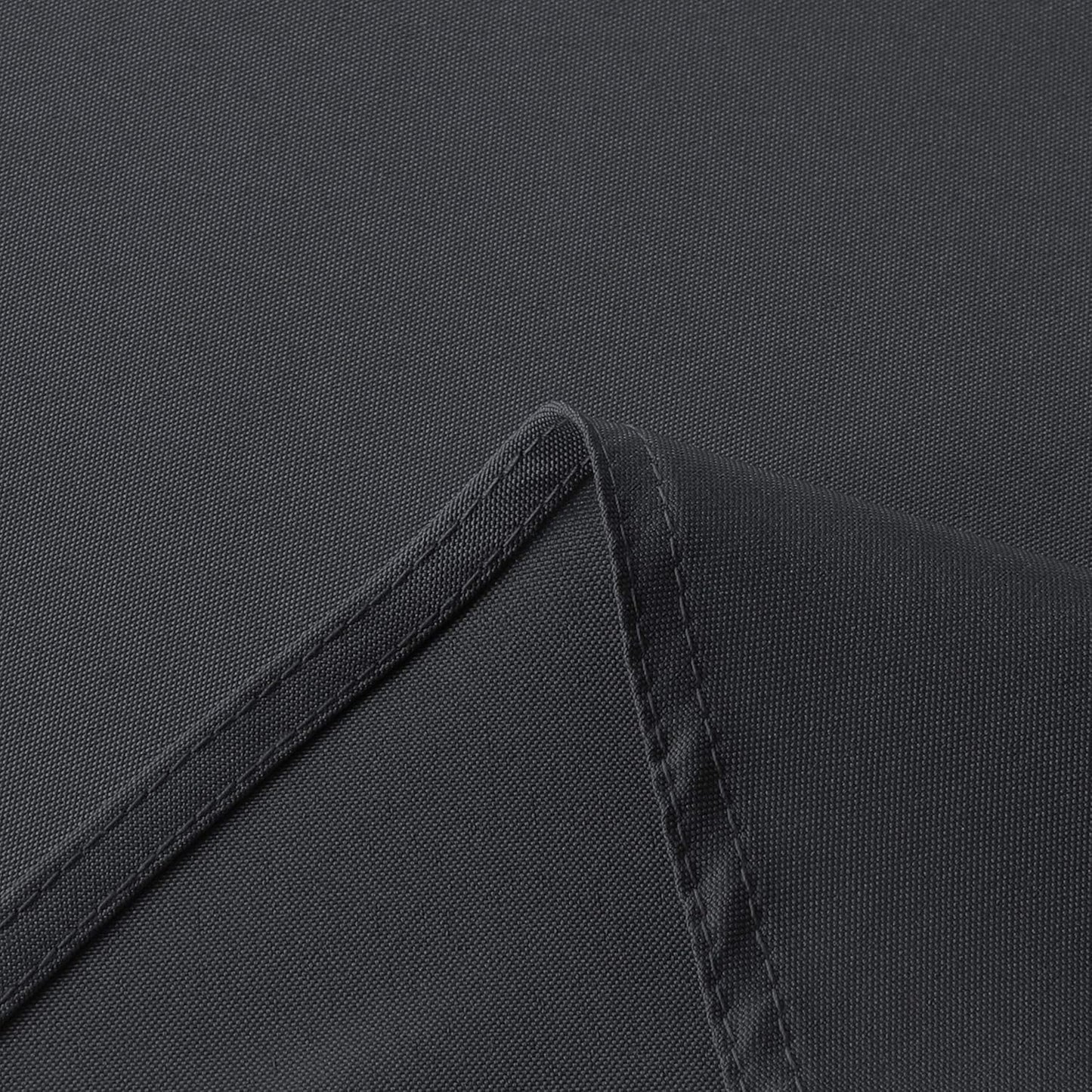 sancua Round Tablecloth - 90 Inch - Water Resistant Spill Proof Washable Polyester Table Cloth Decorative Fabric Table Cover for Dining Tables, Buffet Parties and Camping, Grey