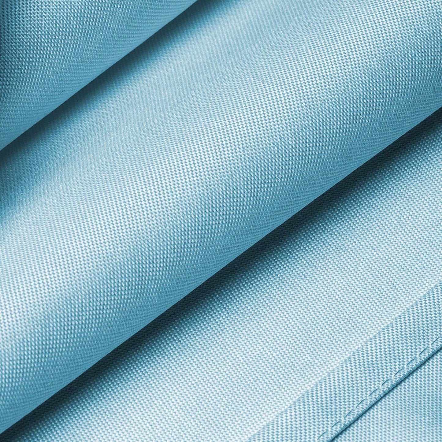 Lann's Linens - 10 Premium 120" Round Tablecloths for Wedding/Banquet/Restaurant - Polyester Fabric Table Cloths - Baby Blue