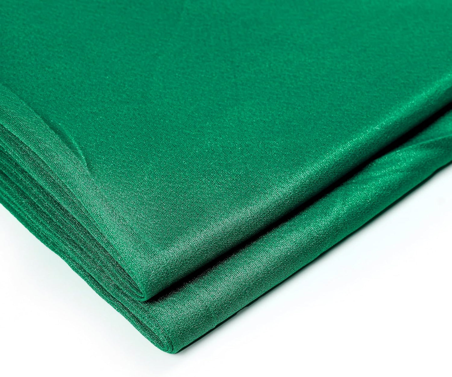 VDS Pack of 3 Panel (30 Inch X 20 Feet) Wedding Arch Draping Fabric Sheer Chiffon Fabric Drapery for Wedding Ceremony Reception Swag Backdrop Canopy Chuppah ARBO Altars Decoration (Emerald)