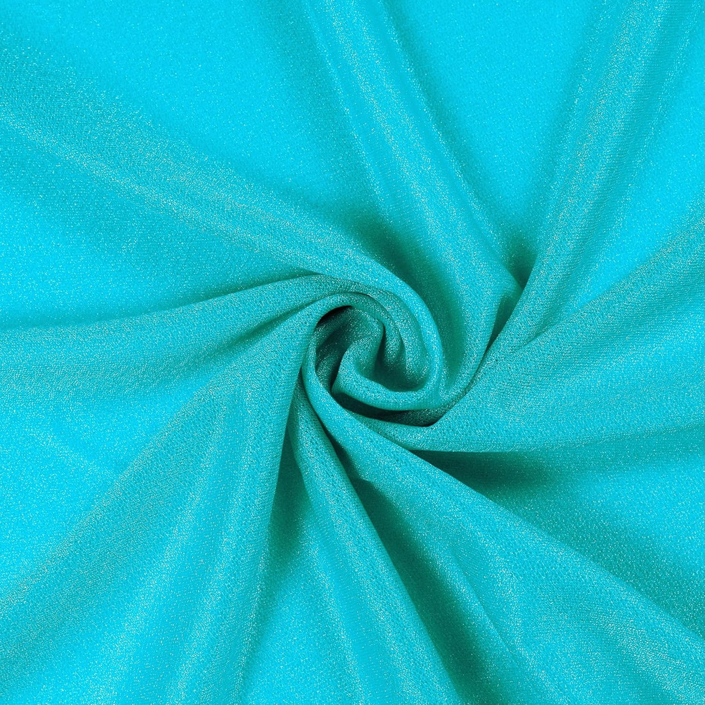 VDS Pack of 2 Panel (30 Inch X 20 Feet) Wedding Arch Draping Fabric Sheer Chiffon Fabric Drapery for Wedding Ceremony Reception Swag Backdrop Canopy Chuppah ARBO Altars Decoration (Peacock Blue)