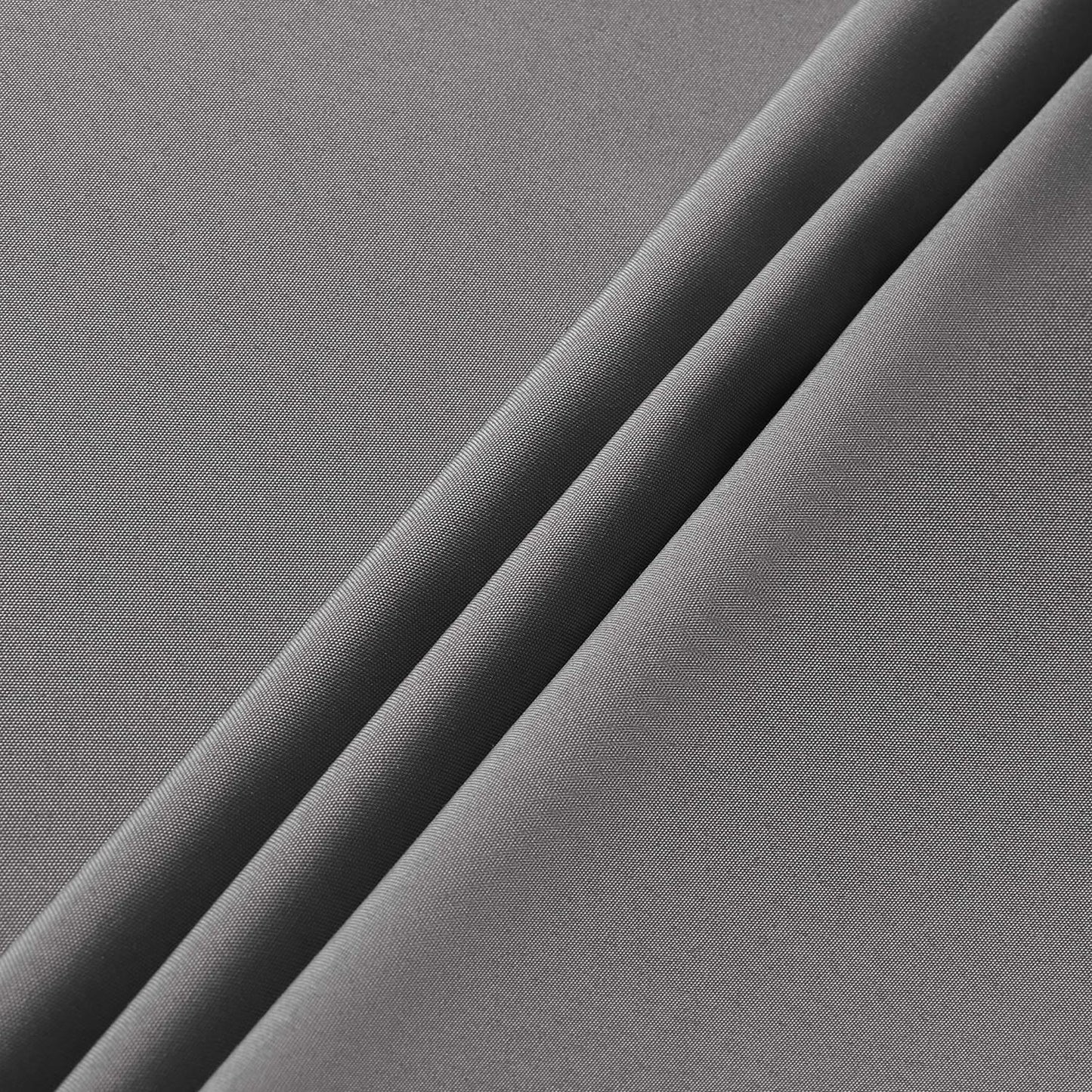 sancua Round Tablecloth - 90 Inch - Water Resistant Spill Proof Washable Polyester Table Cloth Decorative Fabric Table Cover for Dining Tables, Buffet Parties and Camping, Light Grey