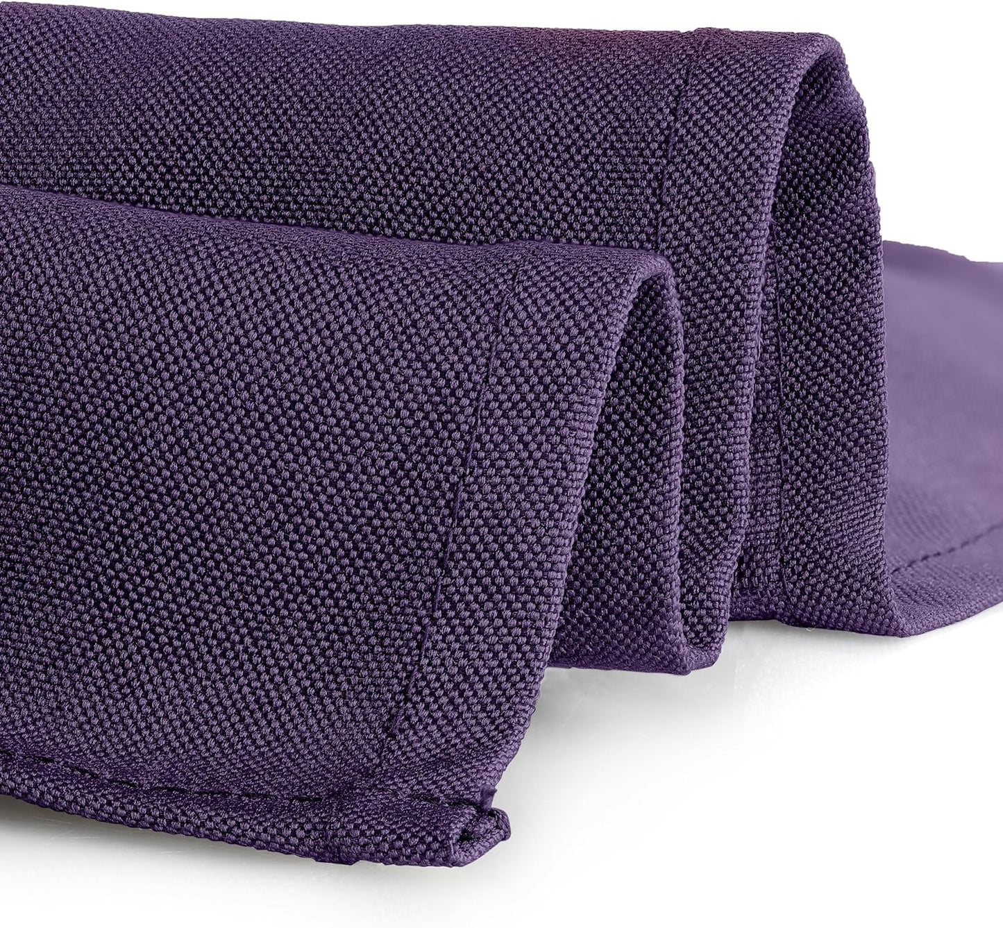 Gee Di Moda Square Tablecloth - 85 x 85 Inch Purple Table Cloth for Large Square or Round Tables - Heavy Duty Washable Fabric - for Buffet Table, Holiday Party, Dinner, Wedding & Baby Shower