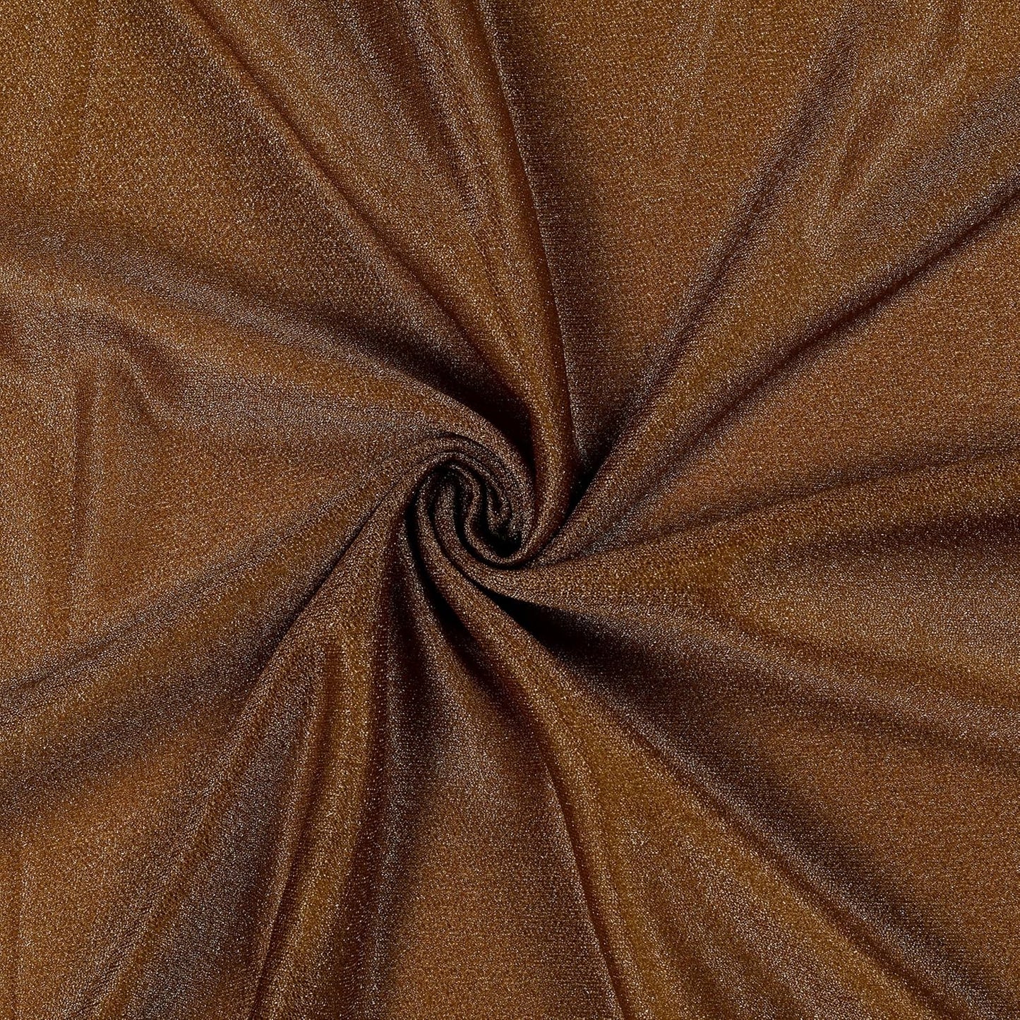 VDS Pack of 1 Panel (30 Inch X 50 Feet) Wedding Arch Draping Fabric Sheer Chiffon Fabric Drapery for Wedding Ceremony Reception Swag Backdrop Canopy Chuppah ARBO Altars Decoration (Mocha)